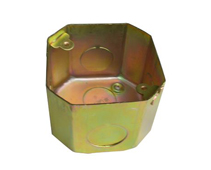 Iron octagonal type junction box